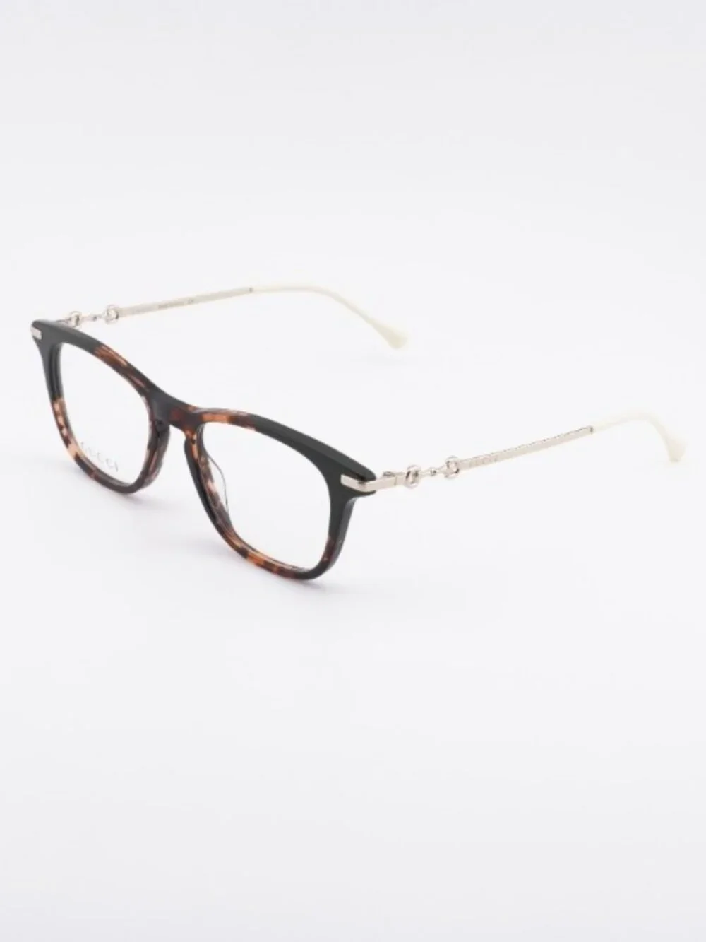 Gucci GG0919O 003 Eyeglasses Havana/Gold 50mm Square Frame